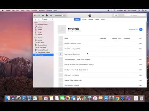 HOW TO CREATE A NEW PLAYLIST ON iTUNES