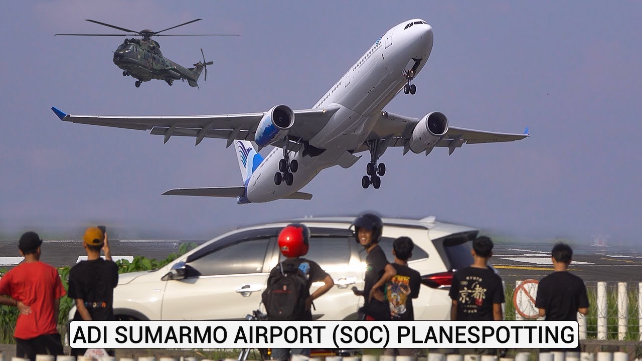HAJI Flight 2025 SOLO - Adi Sumarmo Airport Planespotting