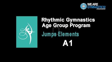 Rhythmic Gymnastics Age Group Program - Jumps Element  A1