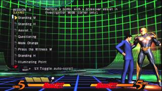 UMVC3 Phoenix Wright Mission 9