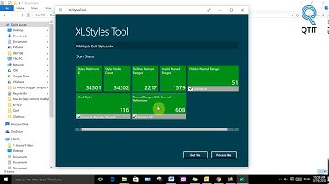 How To Remove Multiple Cell Styles In Excel by XLStyles Tool [QTitOfficial]