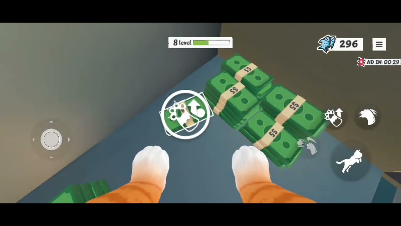 Trying to get the key card in I am cat(MOBILE) part 1