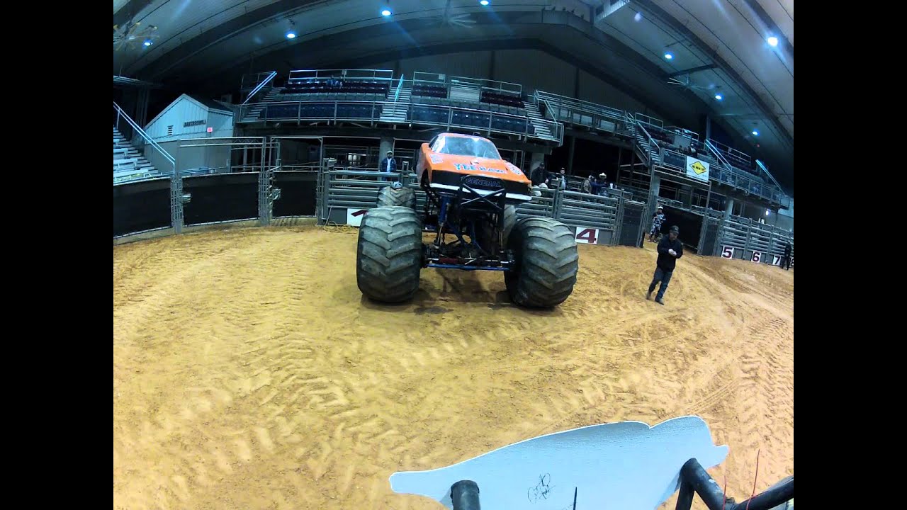 monster truck with teeth