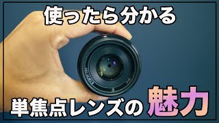 【カメラ初心者】単焦点レンズ４つのメリットと３つのデメリット