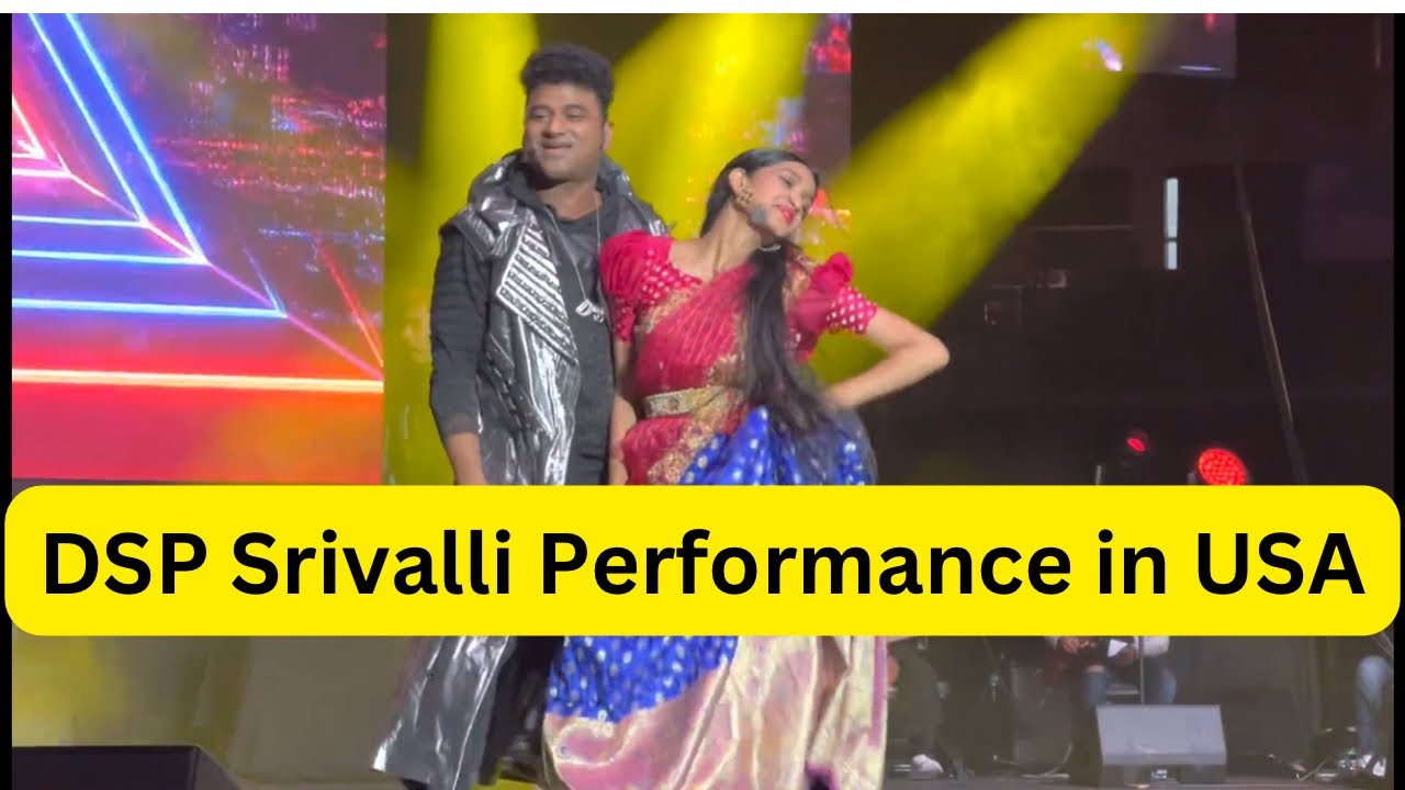 DSP Srivalli Live Performance in Seattle, USA