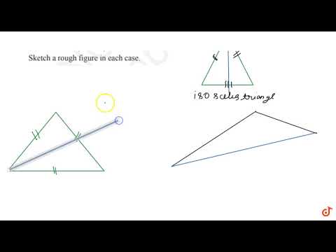 Video: Kan du tegne en trekant som har nøyaktig én symmetrilinje?