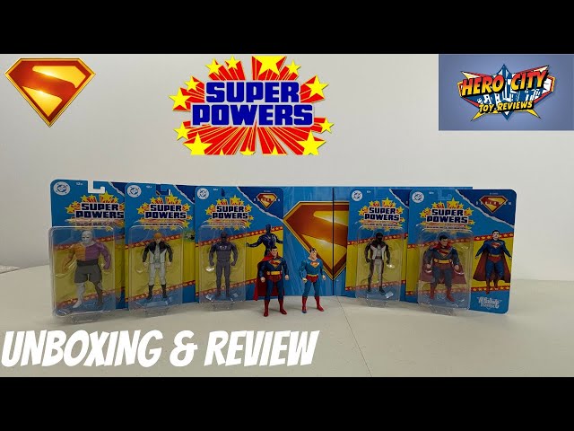 DC Mcfarlane Super Powers Superman 2025 Movie 5-Pack Bundle