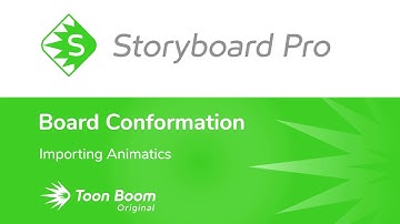 Importing Animatics in Storyboard Pro