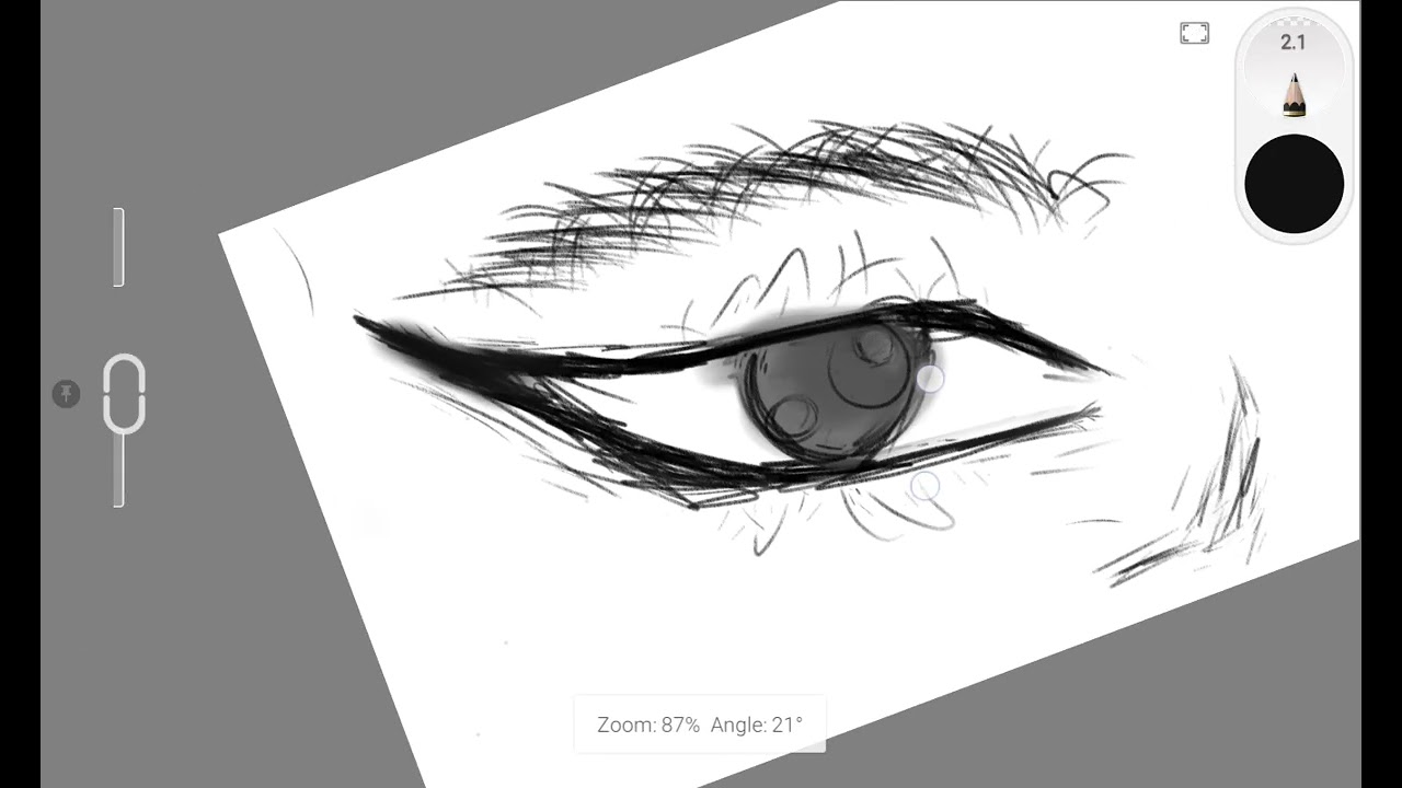 Making an simple eye tutorial 