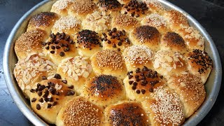 بريوش القطن بالملعقة فقط خفيف يذوب في الفم بدون دلك و لا مجهود brioche