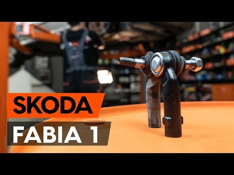 Как заменить наконечники поперечной рулевой тяги на SKODA FABIA 1 (6Y5) [ВИДЕОУРОК AUTODOC]