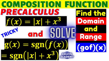 TRICKY DOMAIN & RANGE INSIDE COMPOSITION FUNCTION (WITH SIGNUM FUNCTION) PRECALCULUS