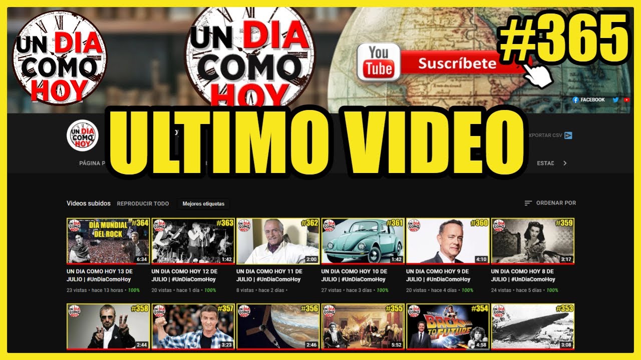 UN DIA COMO HOY 14 DE JULIO | #UnDiaComoHoy - YouTube