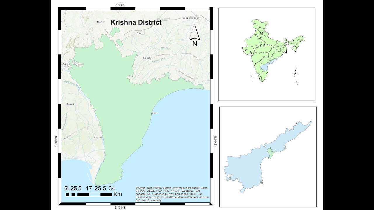 Krishna District | Mandals | Andhra pradesh  