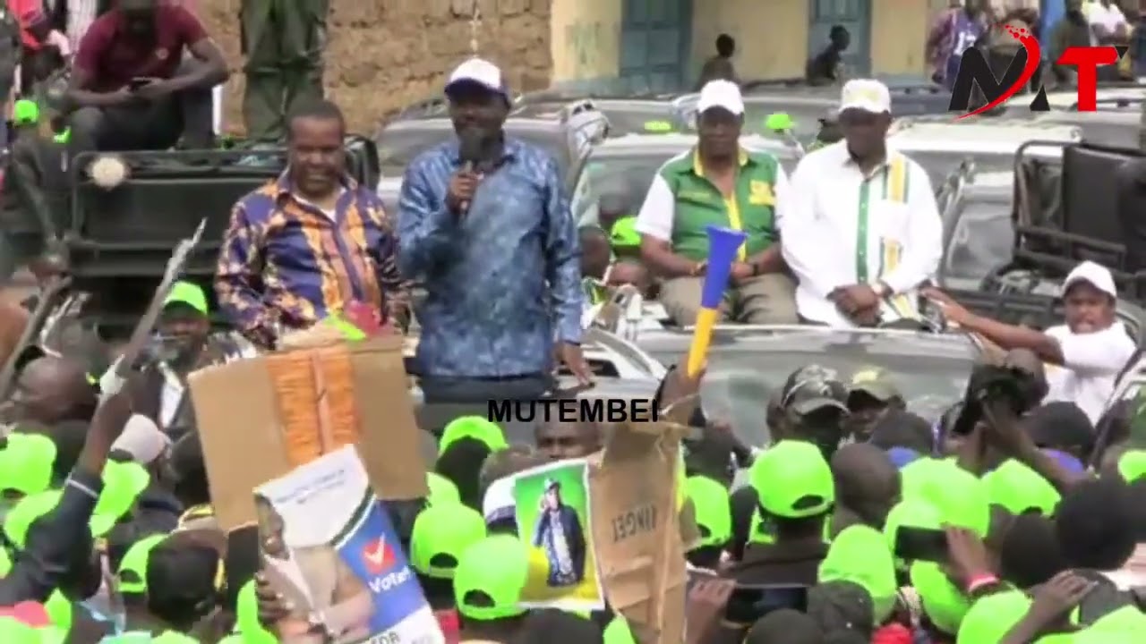 RUTO IN PANIC MODE AS GACHAGUA STORMS MERU WITH FIRE SPEECH!