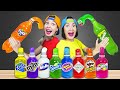 ゼリーワームボトルチャレンジ mukbang Pico Pocky JP