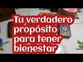 💞TU VERDADERO PROPÓSITO DE VIDA PARA TENER BIENESTAR !!