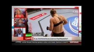 Max Kellerman: "Ronda Rousey destroys Floyd Mayweather"