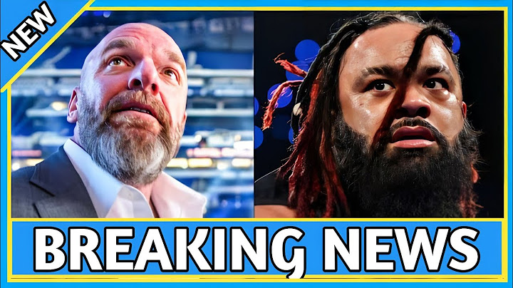 Tears Flow As Triple H’s Heartbreaking Reveal About Jacob Fatu – WWE Fans In Mourning😭