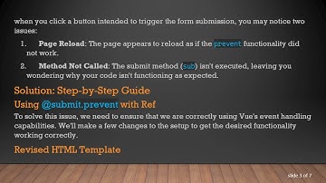 How to Prevent Default Behavior and Trigger Form Submit in Vue.js
