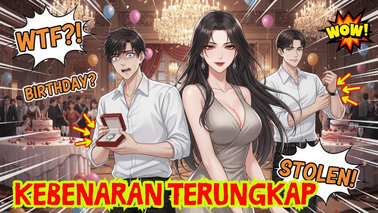🔥 Ringkasan Komik: Anak Kandung Tertukar, Ulang Tahunnya Diabaikan, Adik Pakai Patek Philippe