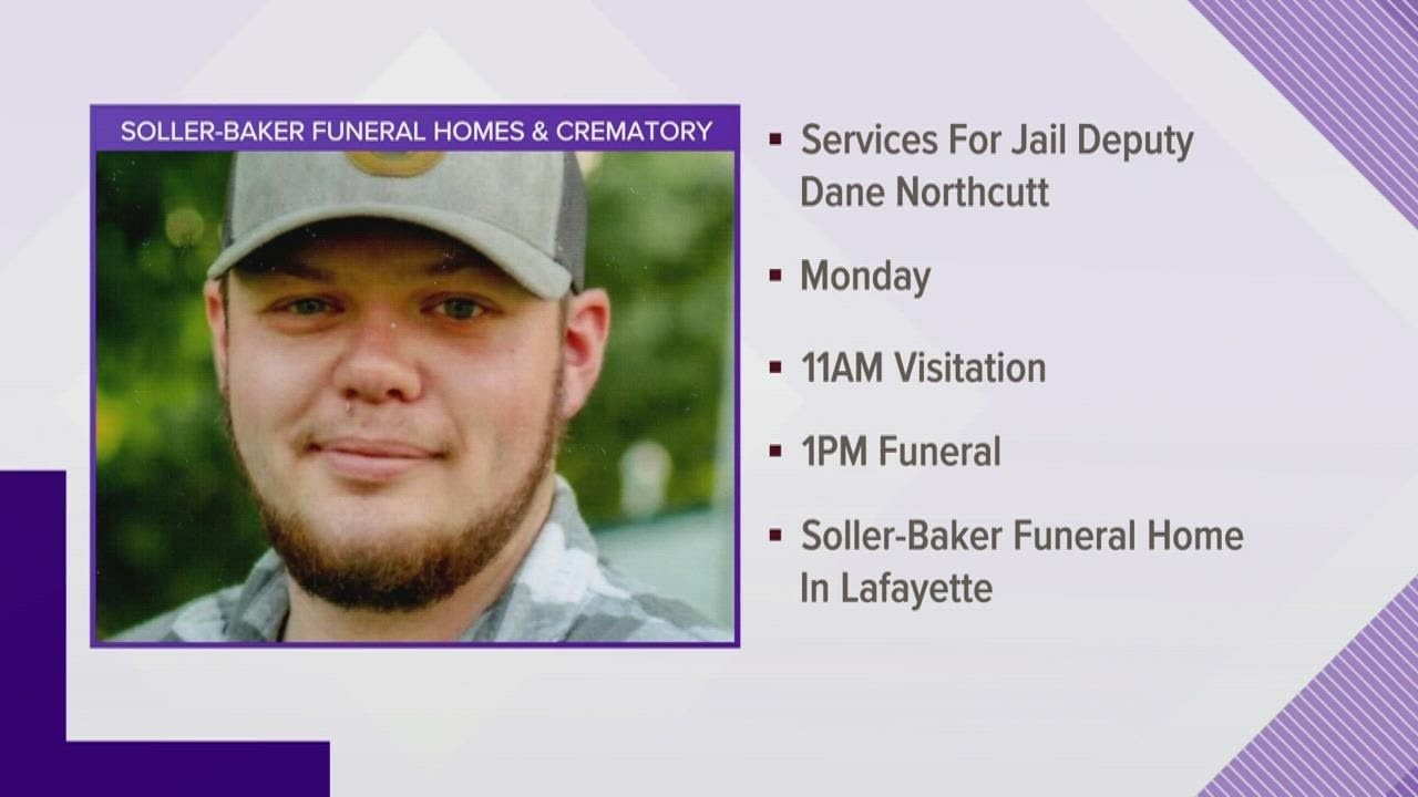 Visitation for Jail Deputy Dane Northcutt will be Monday - YouTube