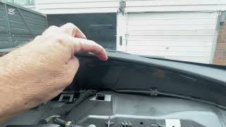 2012 Mazda 3 Instrument and Radio Display Replacement.