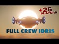 Worlds first full crew idris