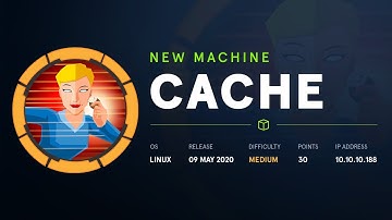 HackTheBox - Cache