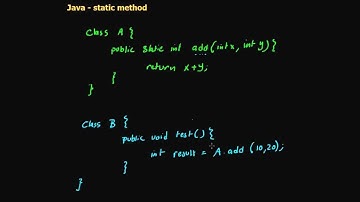 24  Java static method (in Arabic)