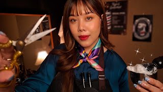 ASMR Magical Barber Shop ✂️🍂 A Relaxing Haircut, Shave & Grooming Roleplay screenshot 5