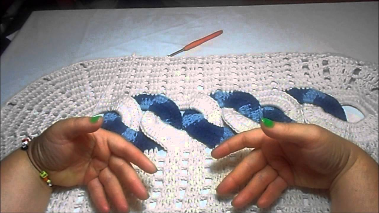 tapete de crochê Elos em barbante parte 4 crochet rug alfombra de ganchillo