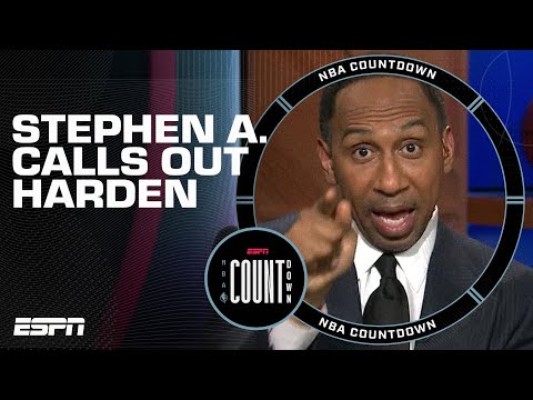 Stephen A.: Only one person should be investigated and it’s James Harden! | NBA Countdown