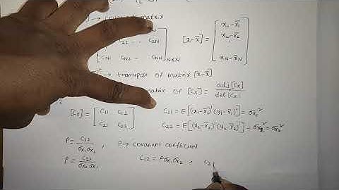 Joint Gaussian random variables: two variable case and N variable case and properties