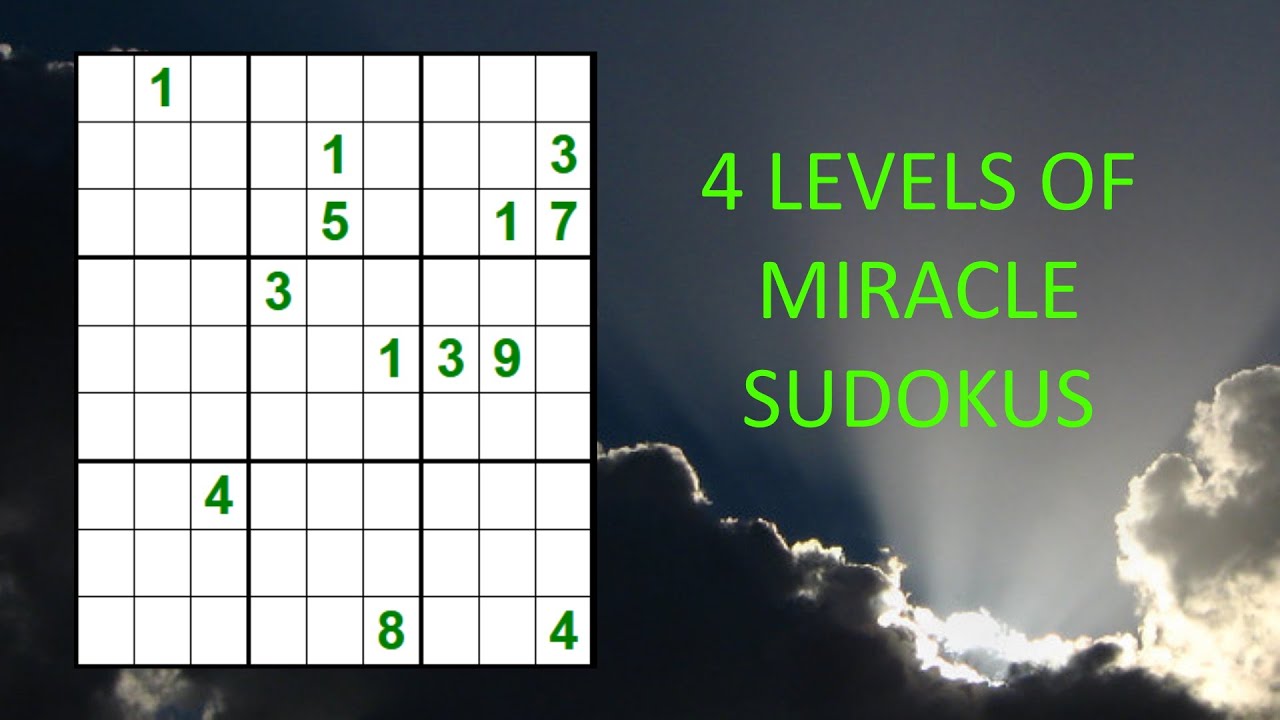 Miracle Sudoku Puzzle Online With Rules And Solving Tips lev 2 Puz 1 