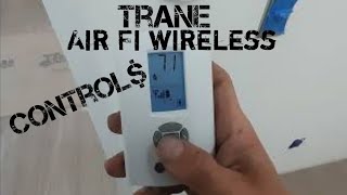 HVAC trane controls