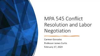 MPA 545 Week 6