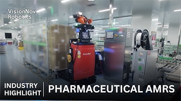 Industry Highlight: AMR/AGV Robots in Pharmaceutical Manufacturing and Material Handling