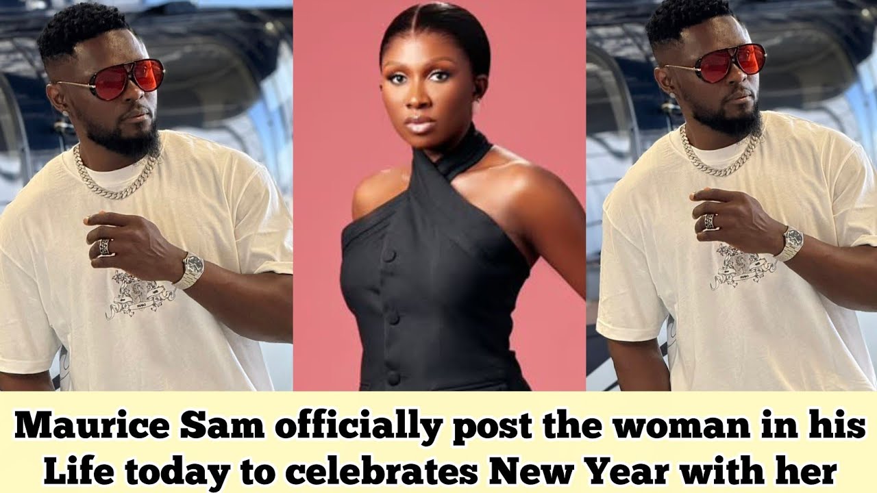 Сегодня Морис Сэм официально опубликовал фотографию женщины, с которой он отмечает Новый год 🥱