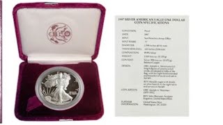 ORIGINAL EAGLES FROM 1987!!!! #collecting #coins #coin