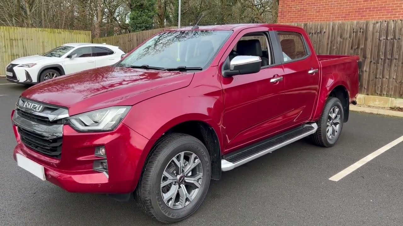 Isuzu D-Max | 1.9 DL40 Double Cab 4x4 Auto | Metallic Spinel Red