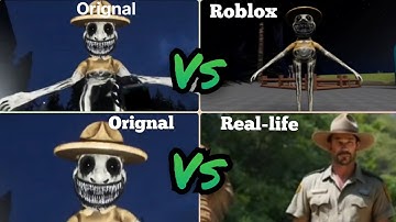 Zoonomaly - Original, original VS Real Life, roblox (Characters Comparison)