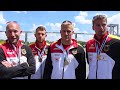 WC Szeged Interview mit Weltrekord Vierer
