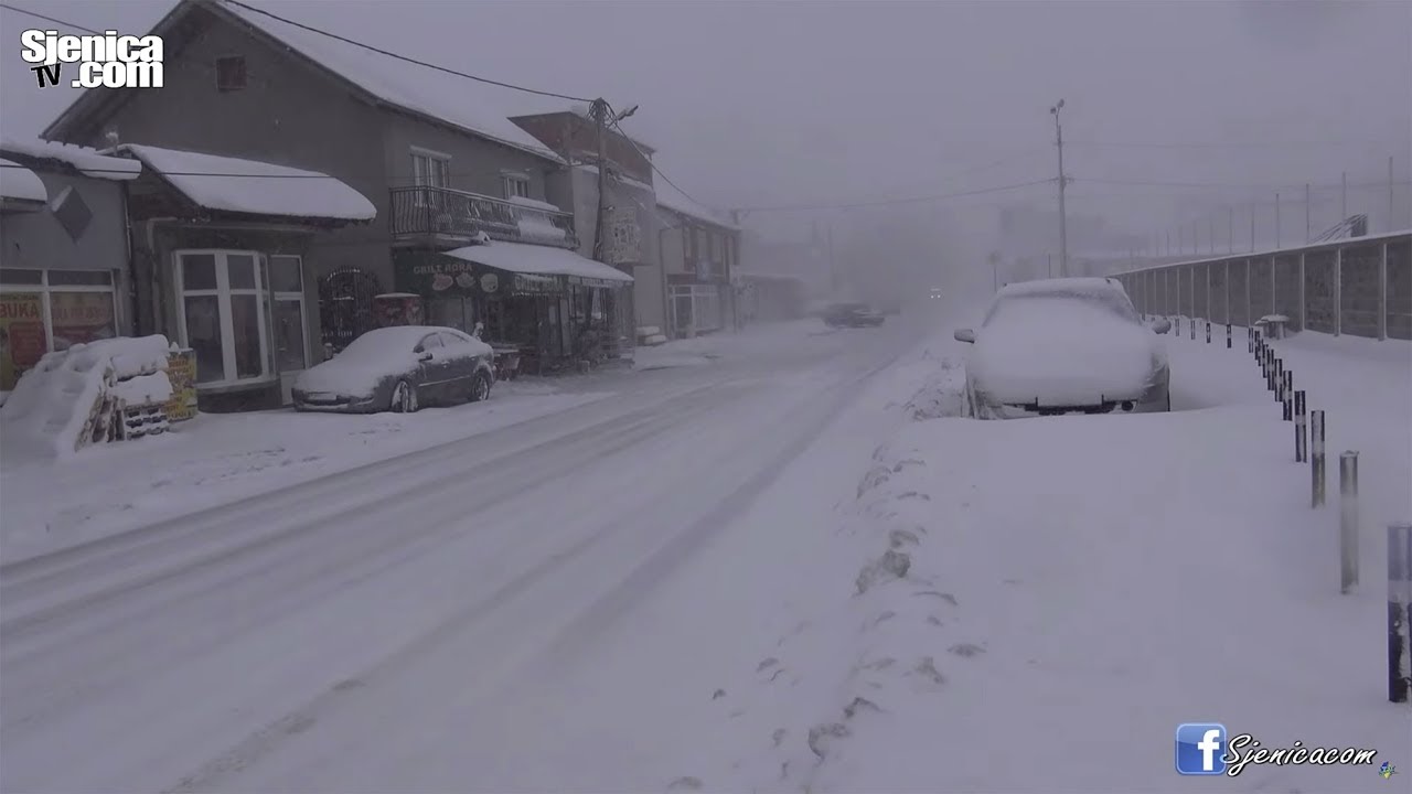 Život u gradu odsečenom od ostatka sveta zbog snega 05.02.2020.
