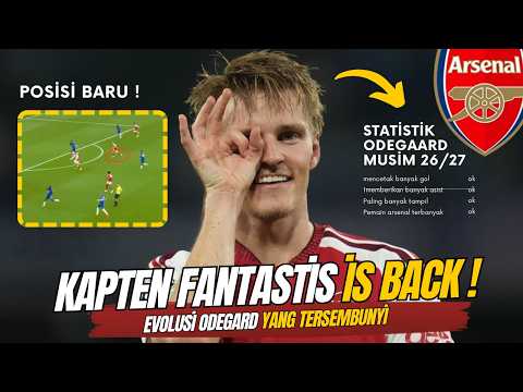 dinda777 x bolajalan168 - evolusi martin odegaard ! dari pengatur ritme menjadi second striker yang menyamar !