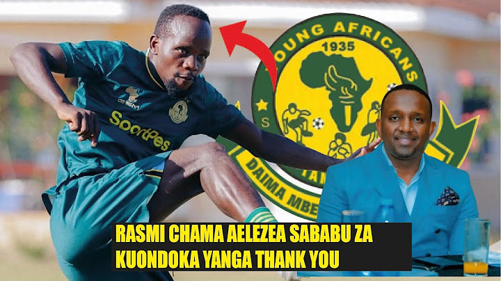 🔴#LIVE_RASMI CHAMA AELEZEA SABABU ZA KUONDOKA YANGA THANK YOU