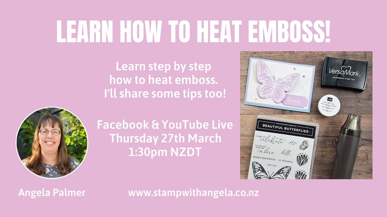 Learn How To Heat Emboss - YouTube
