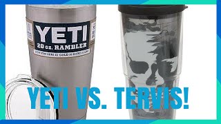 YETI VS TERVIS TRAVEL CUP BATTLE!