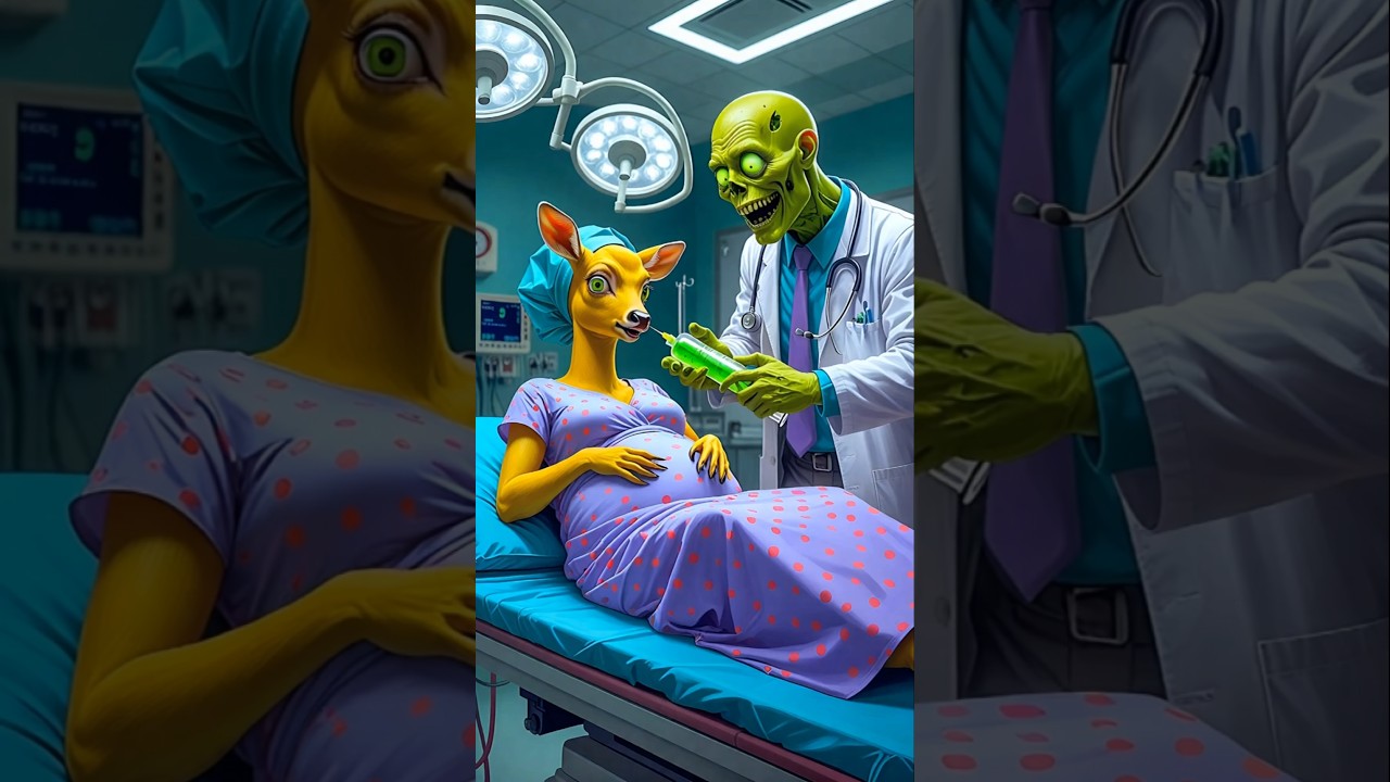 ❤️ Evolution of Catapillar: Pregnant deer admit in hospital with zombie 👶 