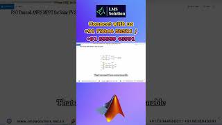 MATLAB Simulation of PSO Trained ANFIS MPPT for Solar PV System